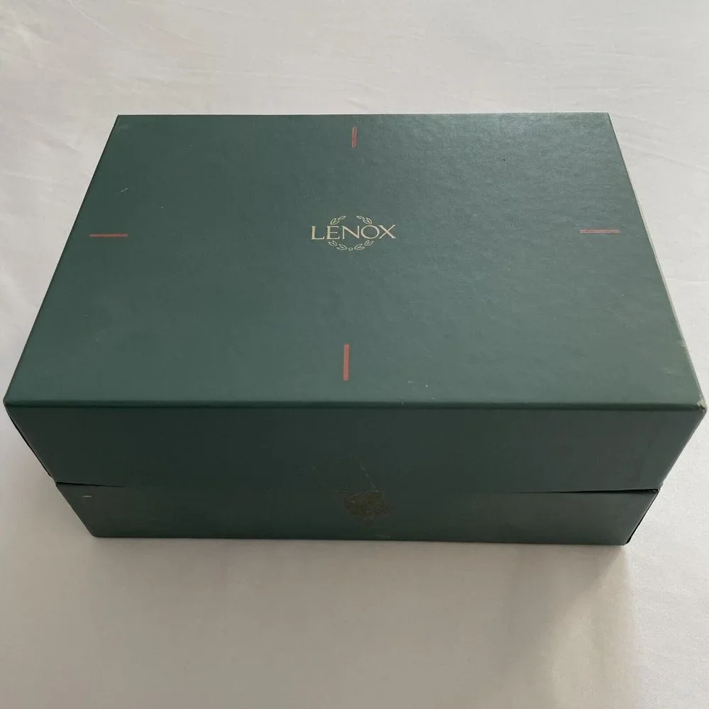 Lenox - Fruits of Life Candlesticks Fine China 24k Trim in Box With COA - Picture 4 of 9